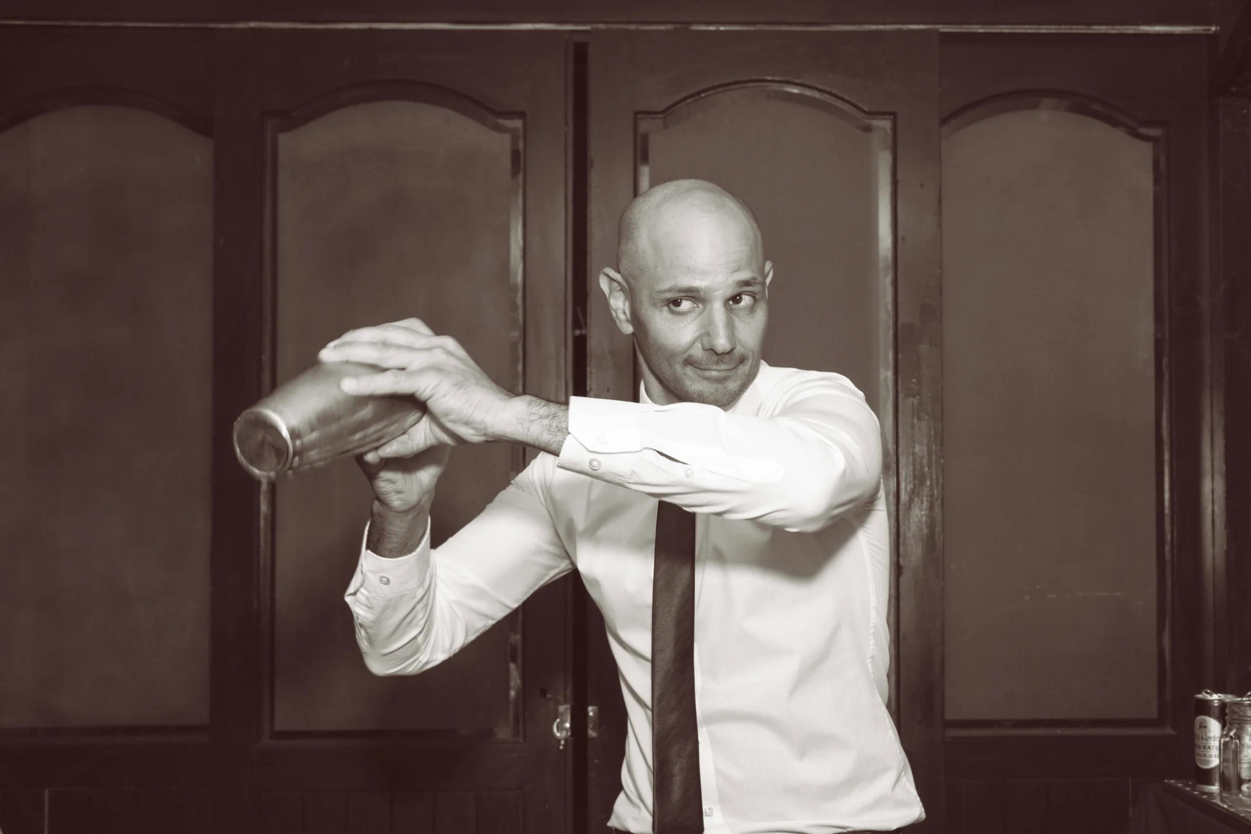 Waitstaff serving at event